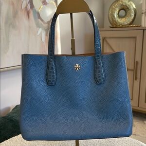 Tory Burch Blake Tote with Crossbody in Blue